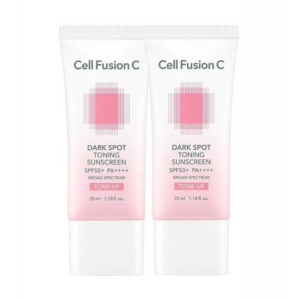 Dark Spot Toning Sunscreen SPF50+ PA++++ Cell Fusion C 2x35ml
